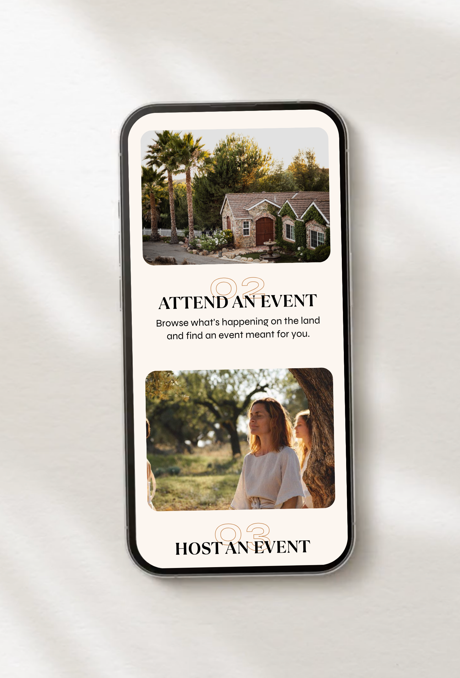 Rocas Retreat mockup