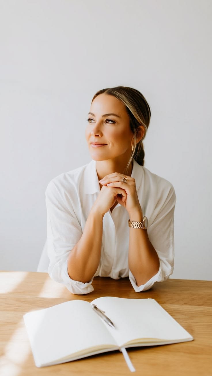 A therapist weighing a directory profile against her own website