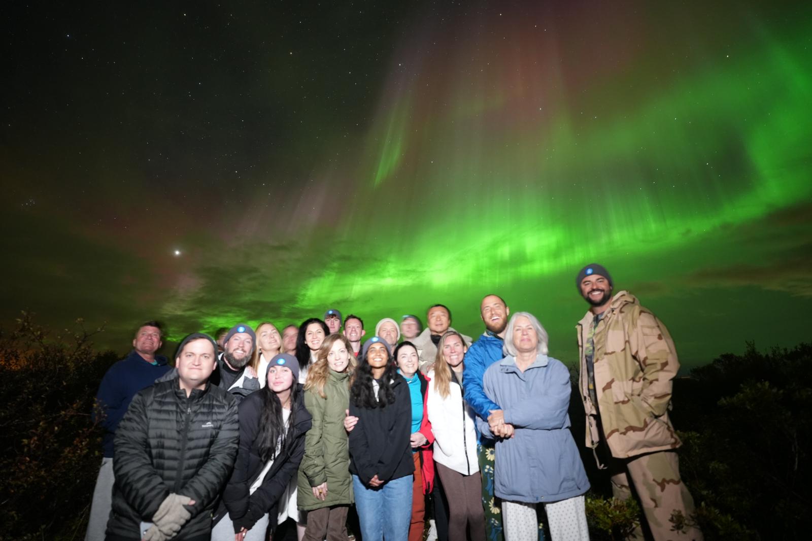 A moment from the Adventures With Mike Iceland expedition